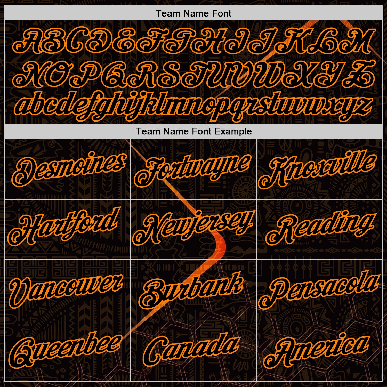 Custom Black Bay Orange 3D Pattern Design Ethnic Tribal Sportswear Pullover Sweatshirt Hoodie