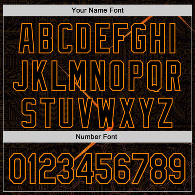 Custom Black Bay Orange 3D Pattern Design Ethnic Tribal Sportswear Pullover Sweatshirt Hoodie