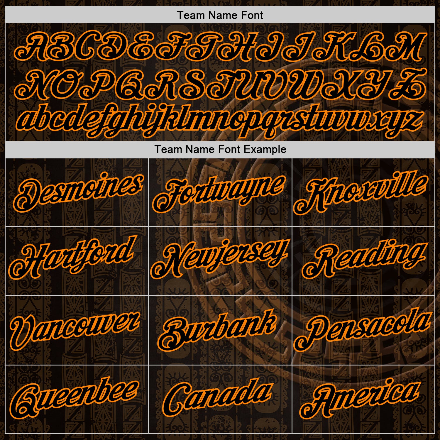 Custom Black Bay Orange 3D Pattern Design Ethnic Tribal Sportswear Pullover Sweatshirt Hoodie