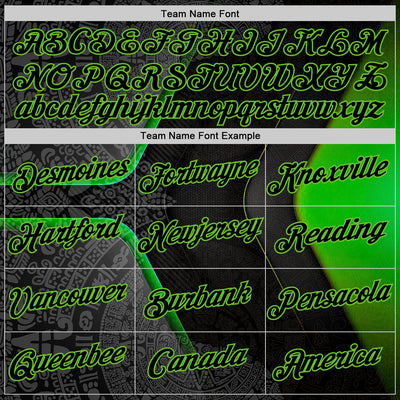 Custom Black Aurora Green 3D Pattern Design Ethnic Tribal Sportswear Pullover Sweatshirt Hoodie