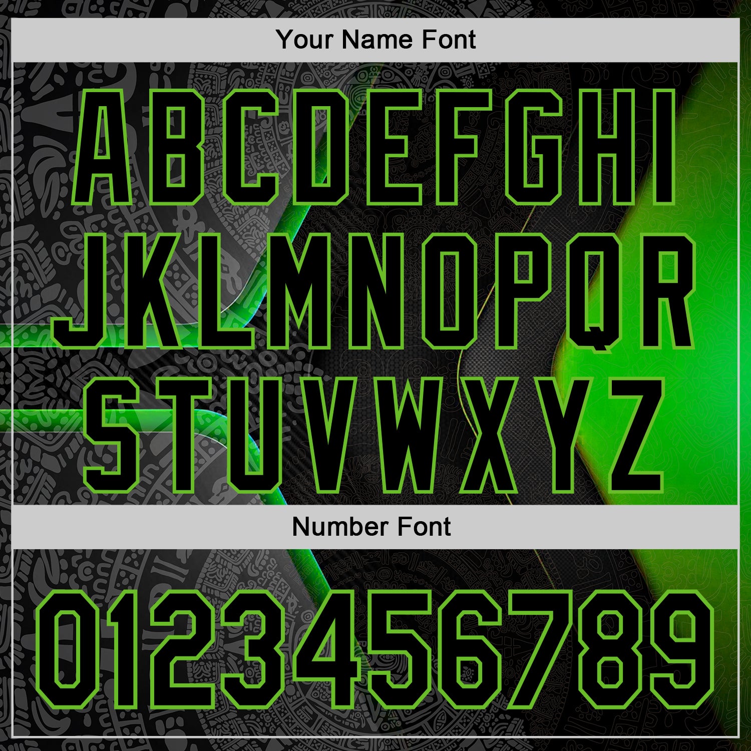 Custom Black Aurora Green 3D Pattern Design Ethnic Tribal Sportswear Pullover Sweatshirt Hoodie