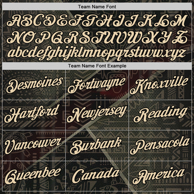 Custom Black City Cream 3D Pattern Design Ethnic Tribal Sportswear Pullover Sweatshirt Hoodie