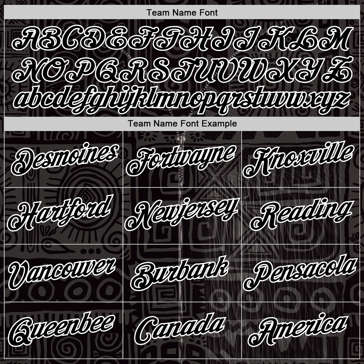 Custom Black White 3D Pattern Design Ethnic Tribal Sportswear Pullover Sweatshirt Hoodie