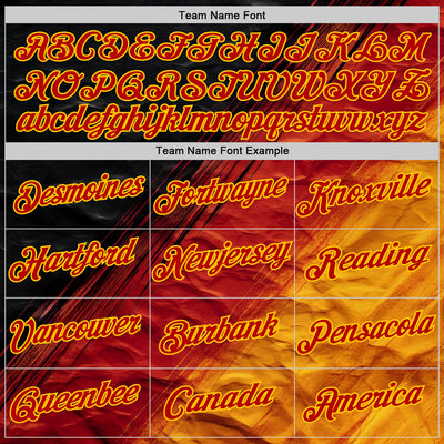 Custom Black Red-Yellow 3D Pattern Design Gradient Ethnic Tribal Sportswear Pullover Sweatshirt Hoodie