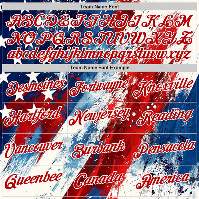 Custom Red Blue Black-White 3D American Flag Sports Pullover Sweatshirt Hoodie