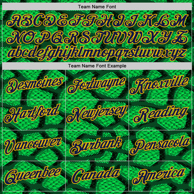 Custom Stitched Green Navy-Gold 3D Pattern Design Crocodile Skin Print Sportswear Pullover Sweatshirt Hoodie