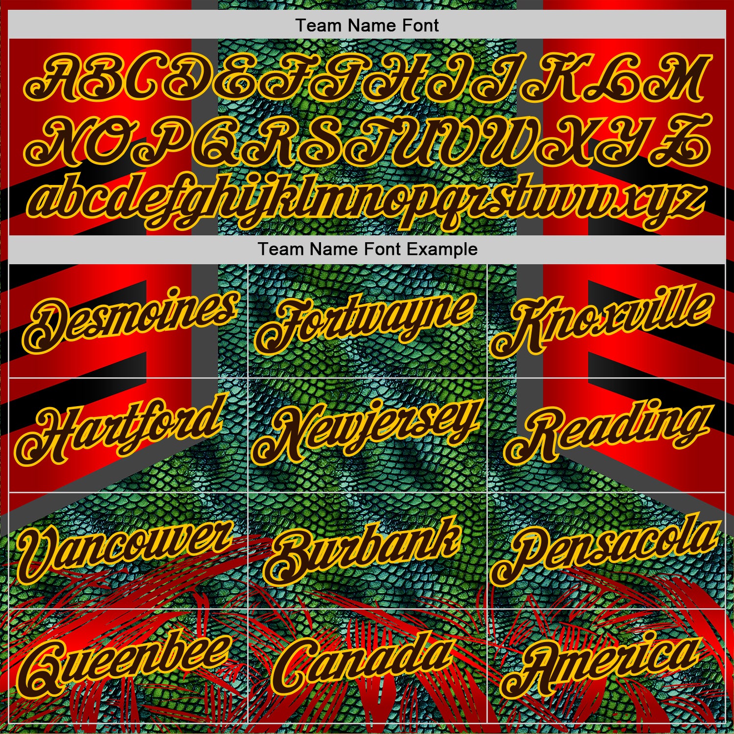 Custom Stitched Green Brown Red-Yellow 3D Pattern Design Snake Skin Print Sportswear Pullover Sweatshirt Hoodie