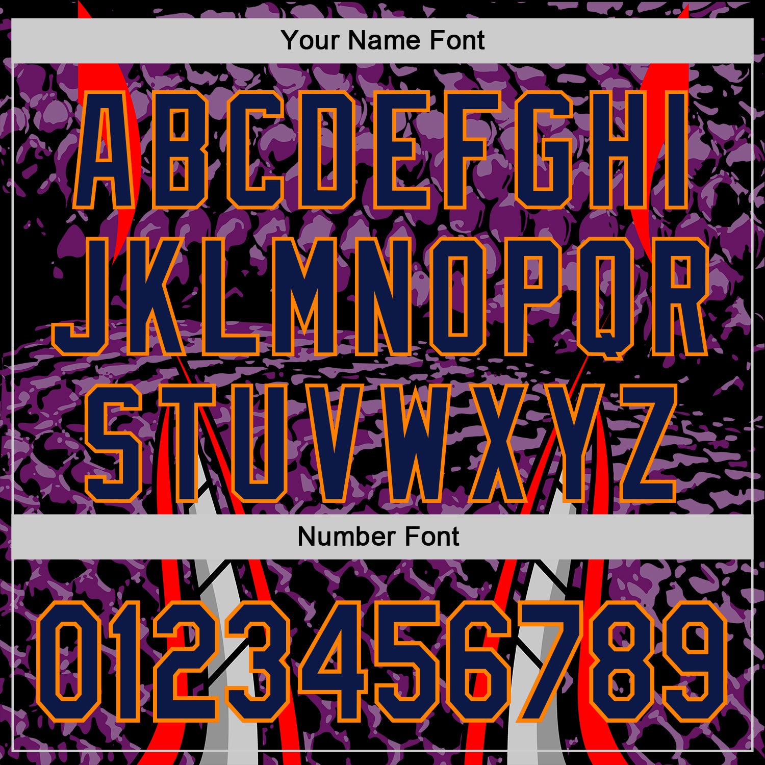 Custom Stitched Purple Navy Black Red Bay Orange-White 3D Pattern Design Snake Skin Print Sportswear Pullover Sweatshirt Hoodie