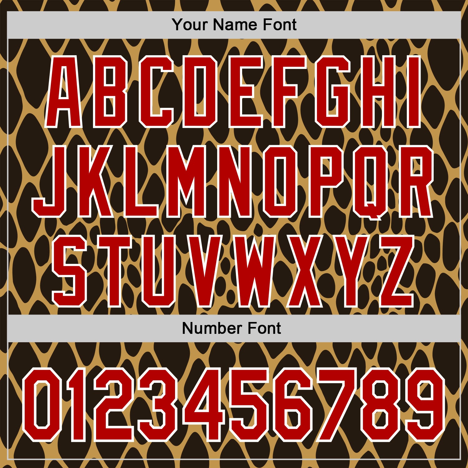 Custom Stitched Old Gold Red Brown-White 3D Pattern Design Snake Skin Print Sportswear Pullover Sweatshirt Hoodie