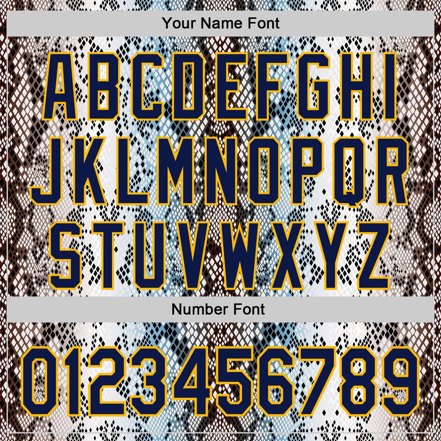 Custom Stitched White Navy Black Blue-Gold 3D Pattern Design Snake Skin Print Sportswear Pullover Sweatshirt Hoodie