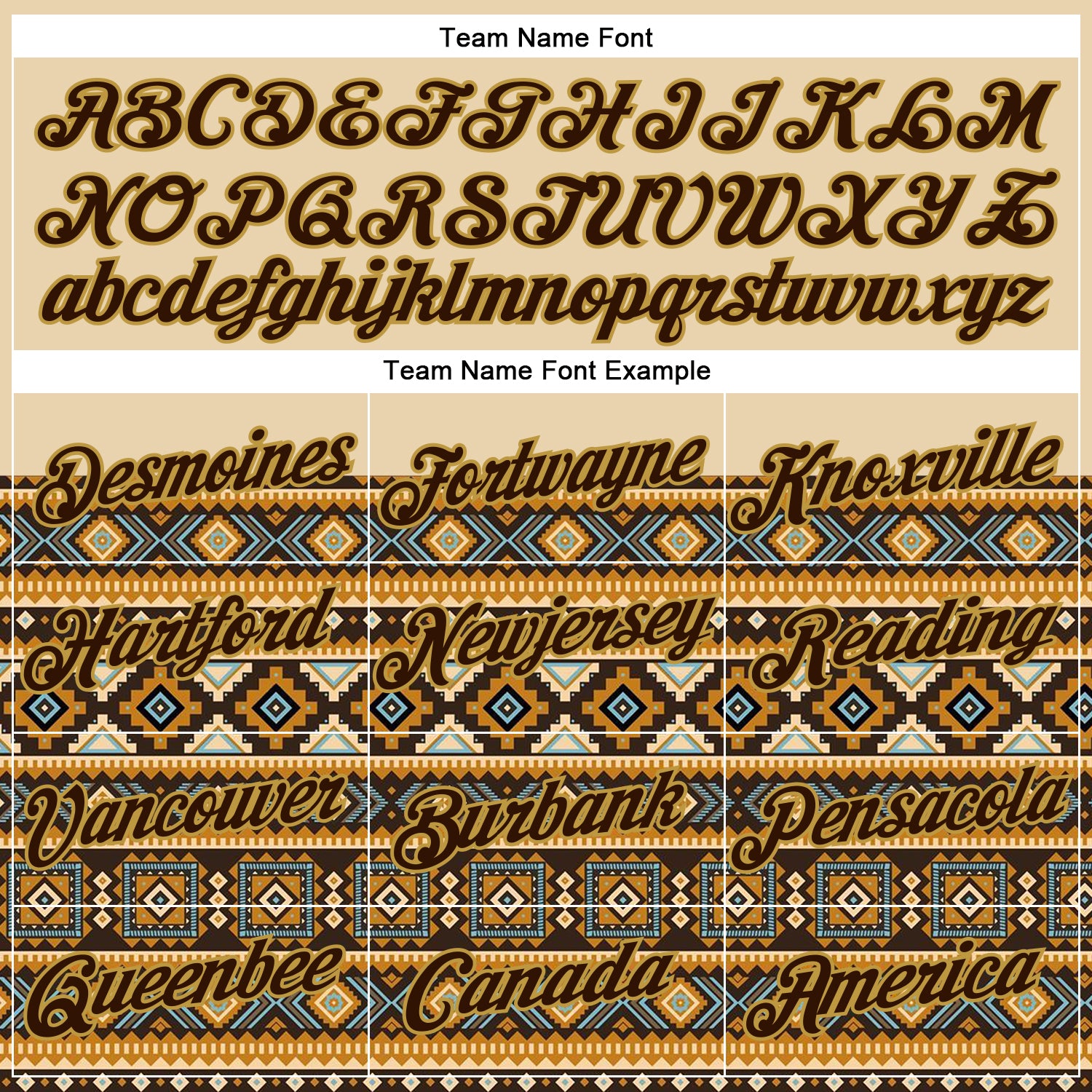 Custom Cream Brown-Old Gold 3D Pattern Design Western Cowboy Tribal Ethnic Sports Pullover Sweatshirt Hoodie