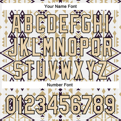 Custom White City Cream-Black 3D Pattern Design Western Cowboy Tribal Ethnic Sports Pullover Sweatshirt Hoodie