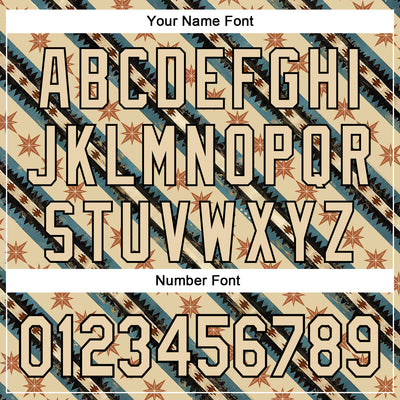 Custom Cream City Cream-Black 3D Pattern Design Western Cowboy Tribal Ethnic Sports Pullover Sweatshirt Hoodie