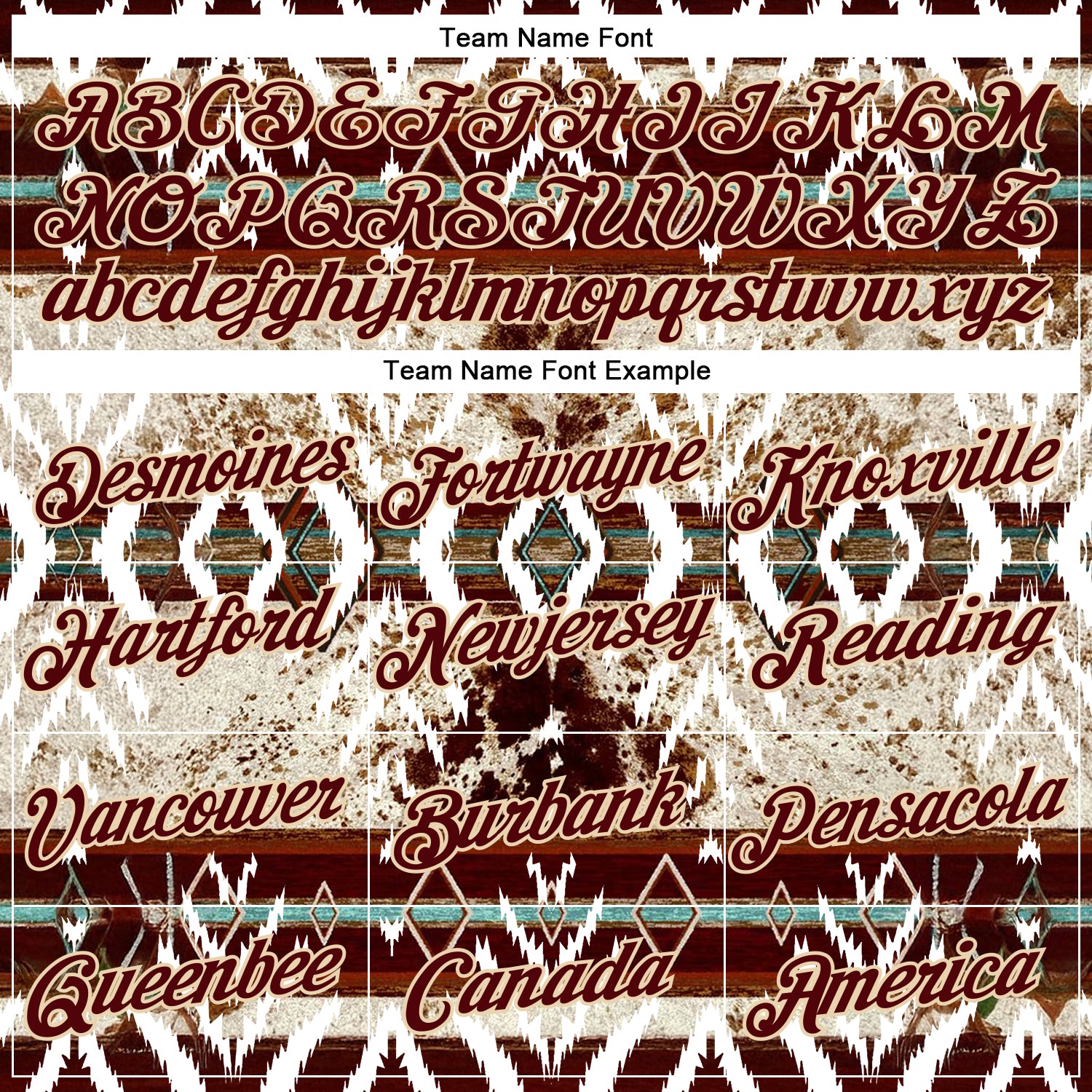 Custom Crimson City Cream 3D Pattern Design Western Cowboy Tribal Ethnic Sports Pullover Sweatshirt Hoodie