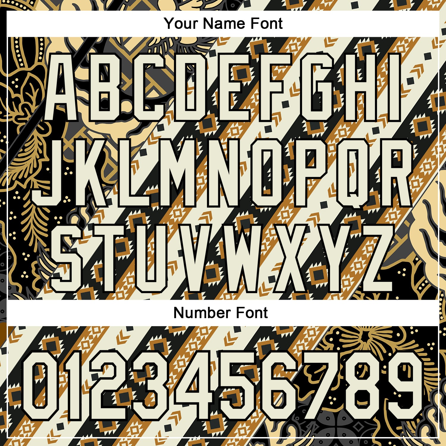 Custom City Cream Black 3D Pattern Design Western Cowboy Tribal Ethnic Sports Pullover Sweatshirt Hoodie