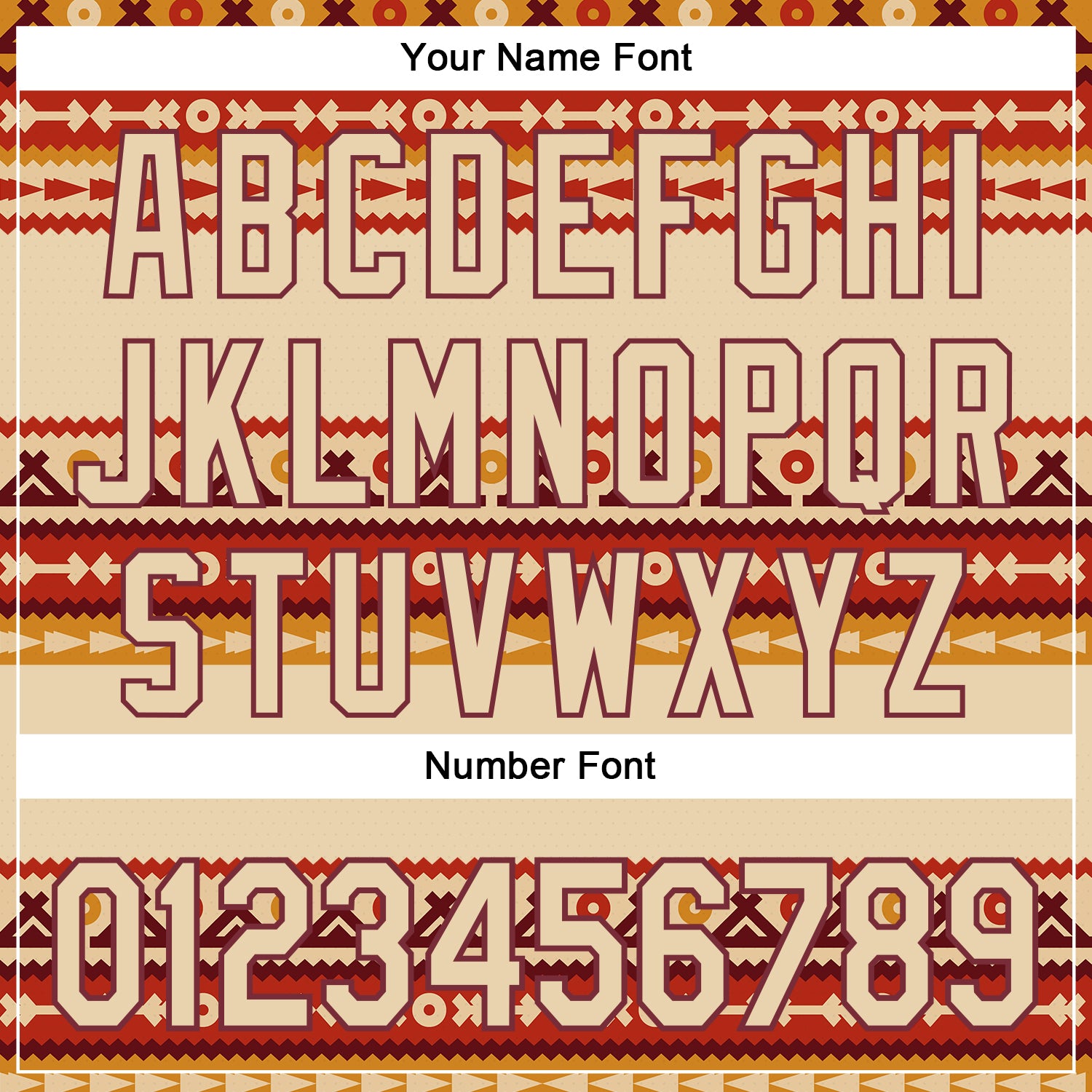 Custom City Cream Burgundy 3D Pattern Design Western Cowboy Tribal Ethnic Sports Pullover Sweatshirt Hoodie