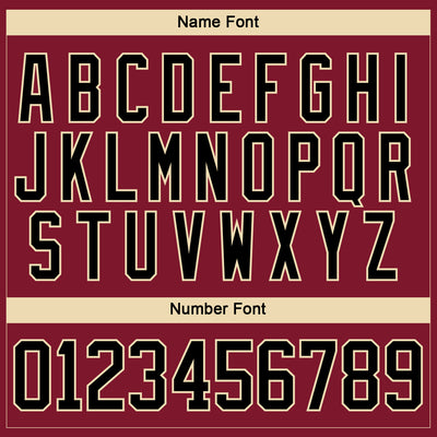 Custom Crimson Black-Cream 3D Splash Hockey Lace Neck Jersey