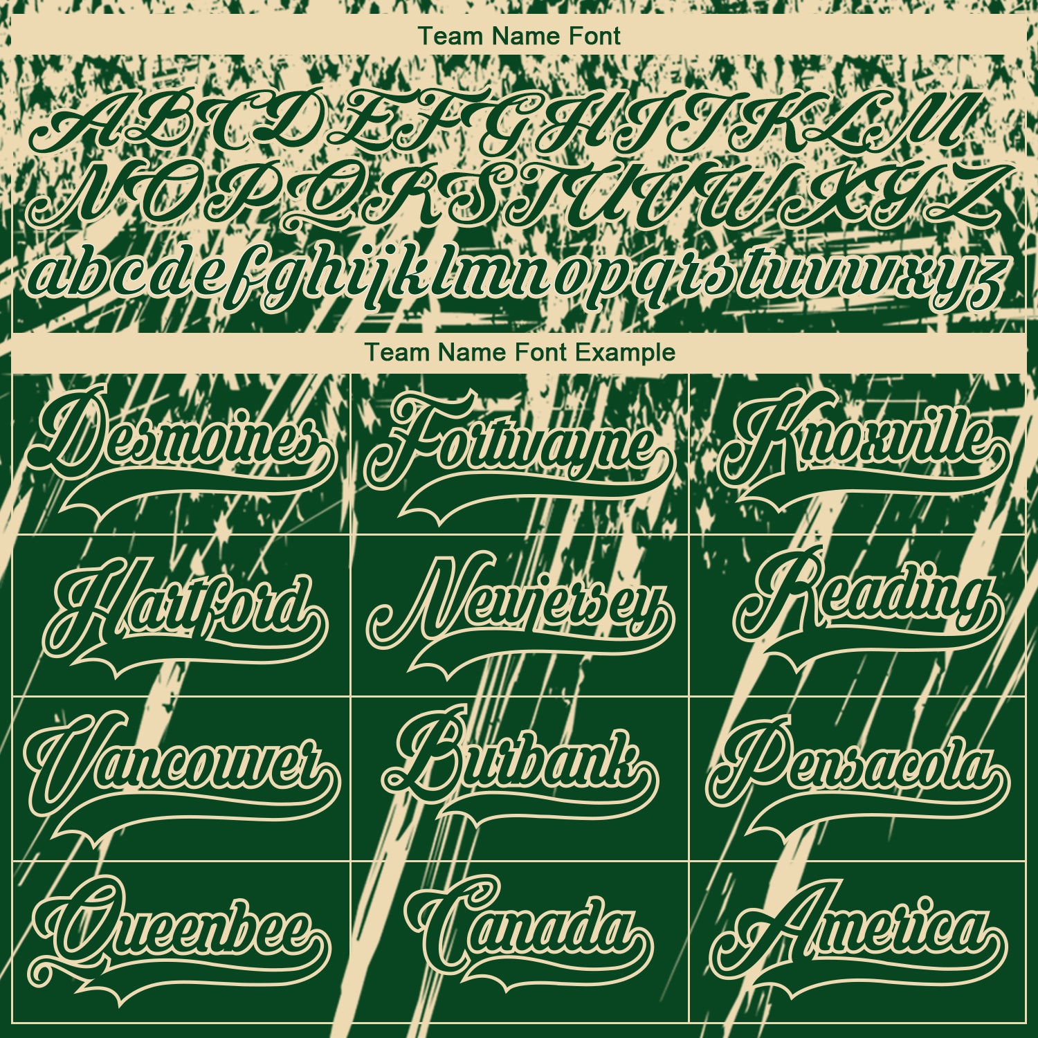 Custom Green Cream-Black 3D Splash Hockey Lace Neck Jersey