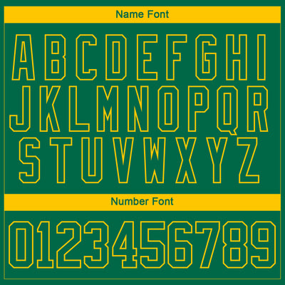 Custom Kelly Green Yellow-White 3D Splash Hockey Lace Neck Jersey