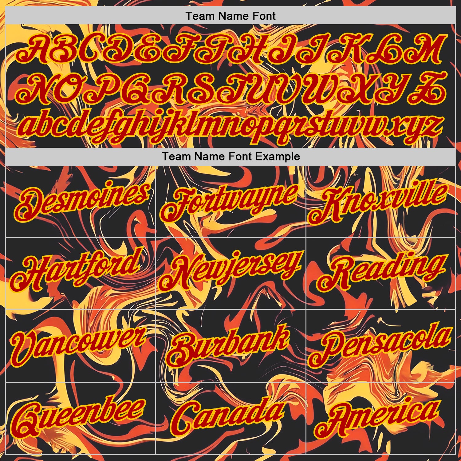 Custom Black Red-Yellow 3D Abstract Flame Sports Pullover Sweatshirt Hoodie