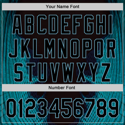 Custom Black Shadow Blue 3D Abstract Flame Sports Pullover Sweatshirt Hoodie