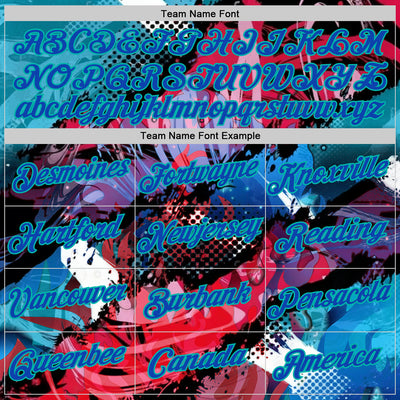 Custom Black Thunder Blue Red-Aqua 3D Abstract Flame Sports Pullover Sweatshirt Hoodie