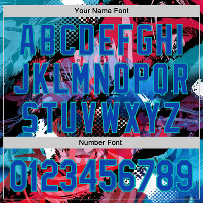 Custom Black Thunder Blue Red-Aqua 3D Abstract Flame Sports Pullover Sweatshirt Hoodie