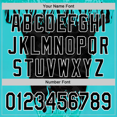 Custom Blue Black-White 3D Abstract Flame Sports Pullover Sweatshirt Hoodie