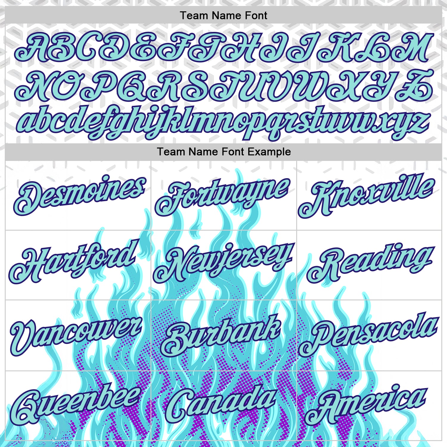 Custom White Ice Blue-Dark Purple 3D Abstract Flame Sports Pullover Sweatshirt Hoodie