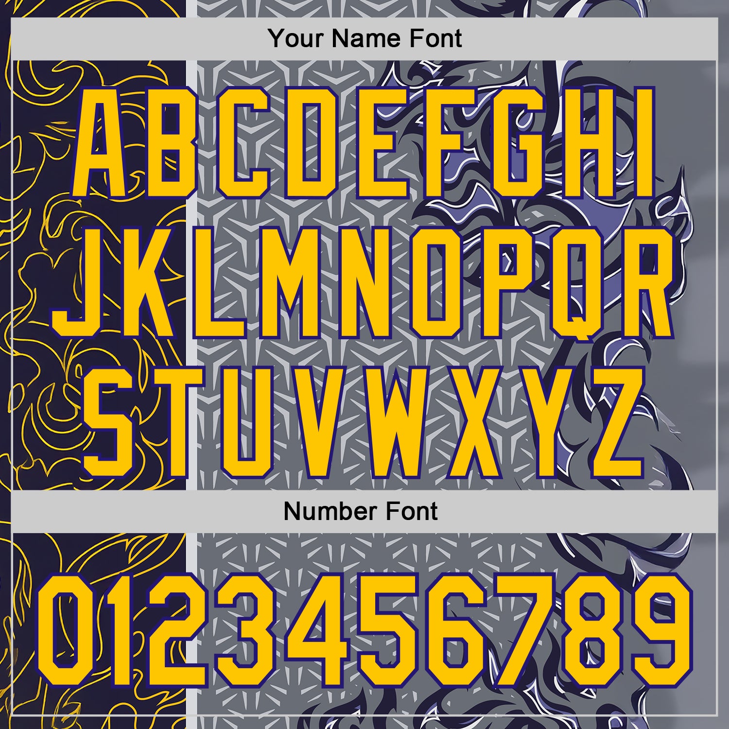 Custom Gray Yellow-Dark Purple 3D Abstract Flame Sports Pullover Sweatshirt Hoodie