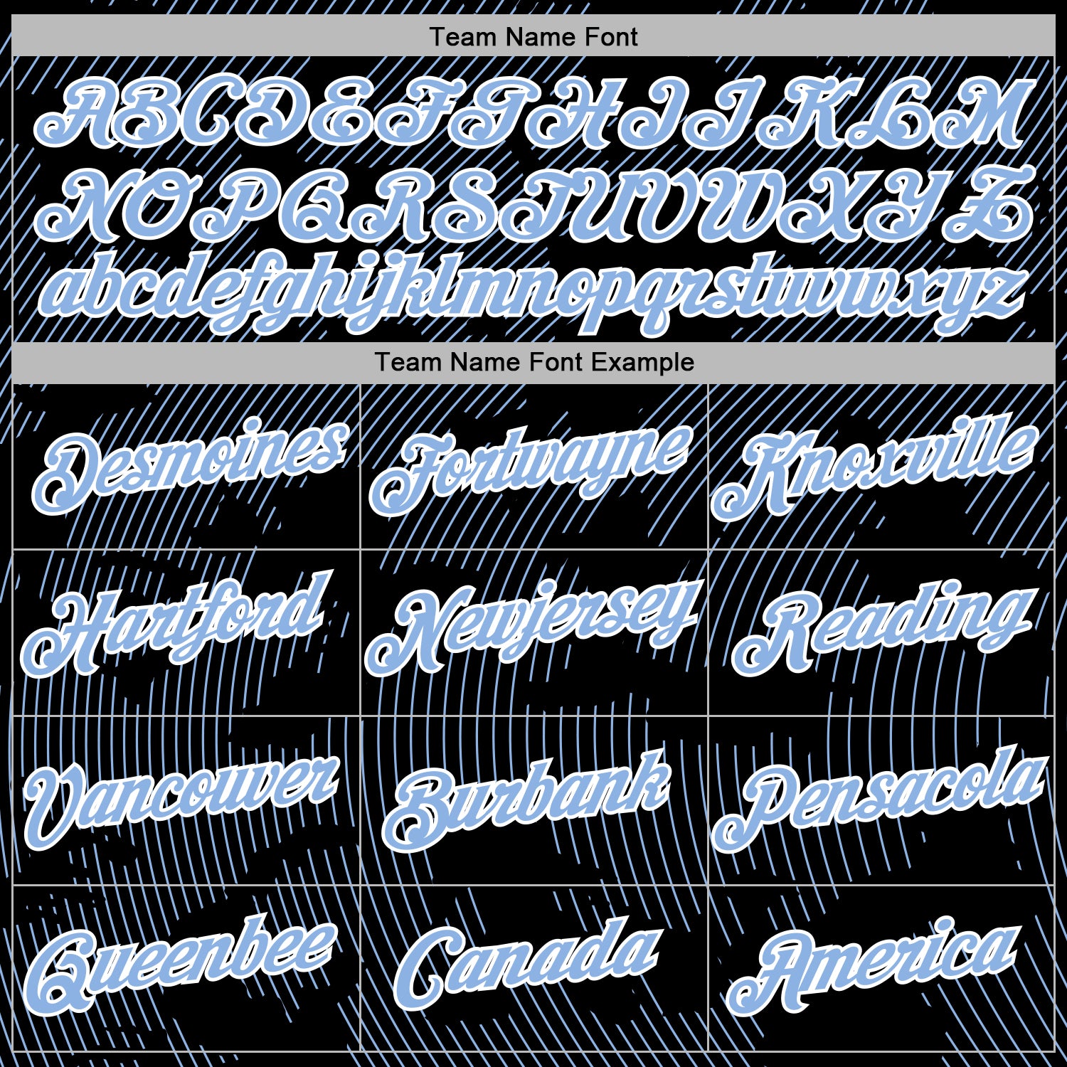 Custom Stitched Black Light Blue-White Curve Lines Sports Pullover Sweatshirt Hoodie