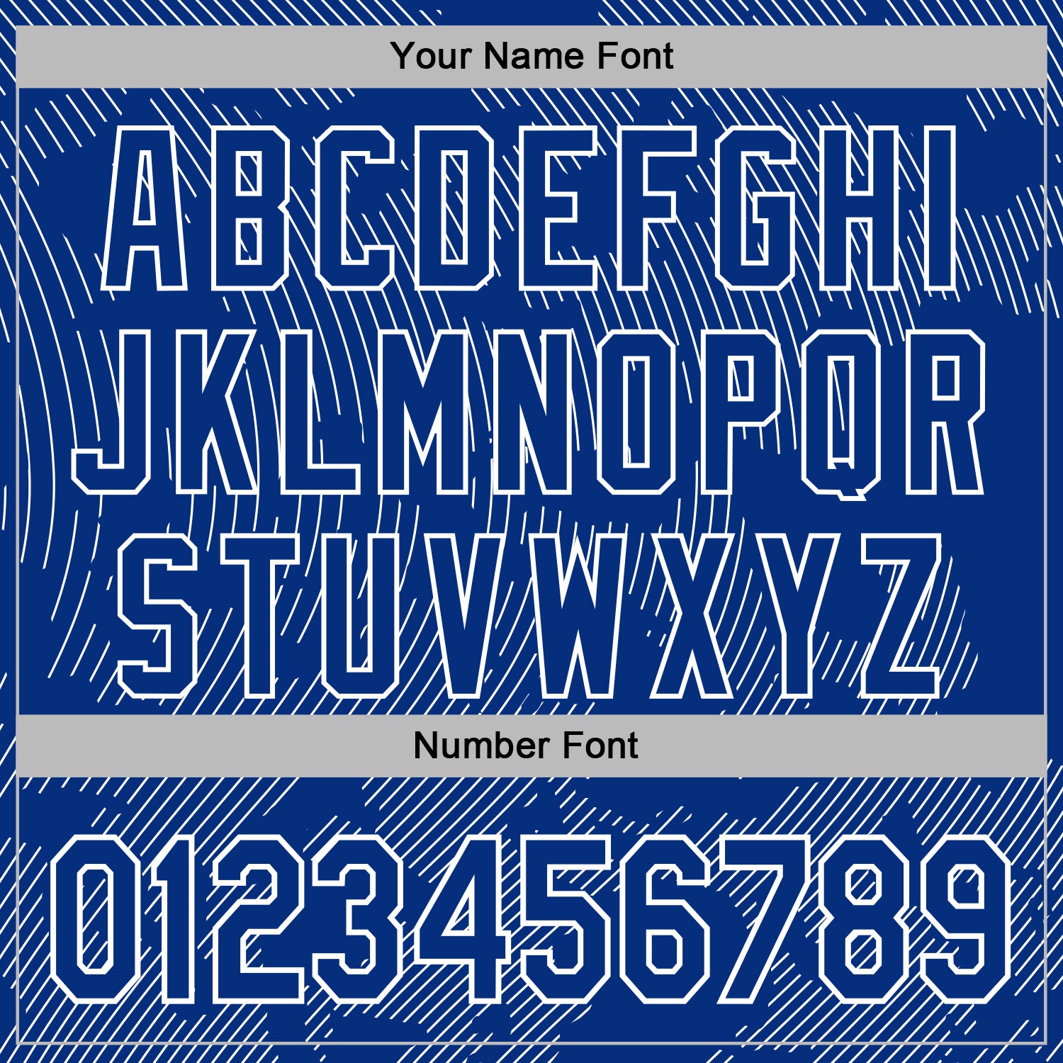 Custom Stitched Royal White Curve Lines Sports Pullover Sweatshirt Hoodie