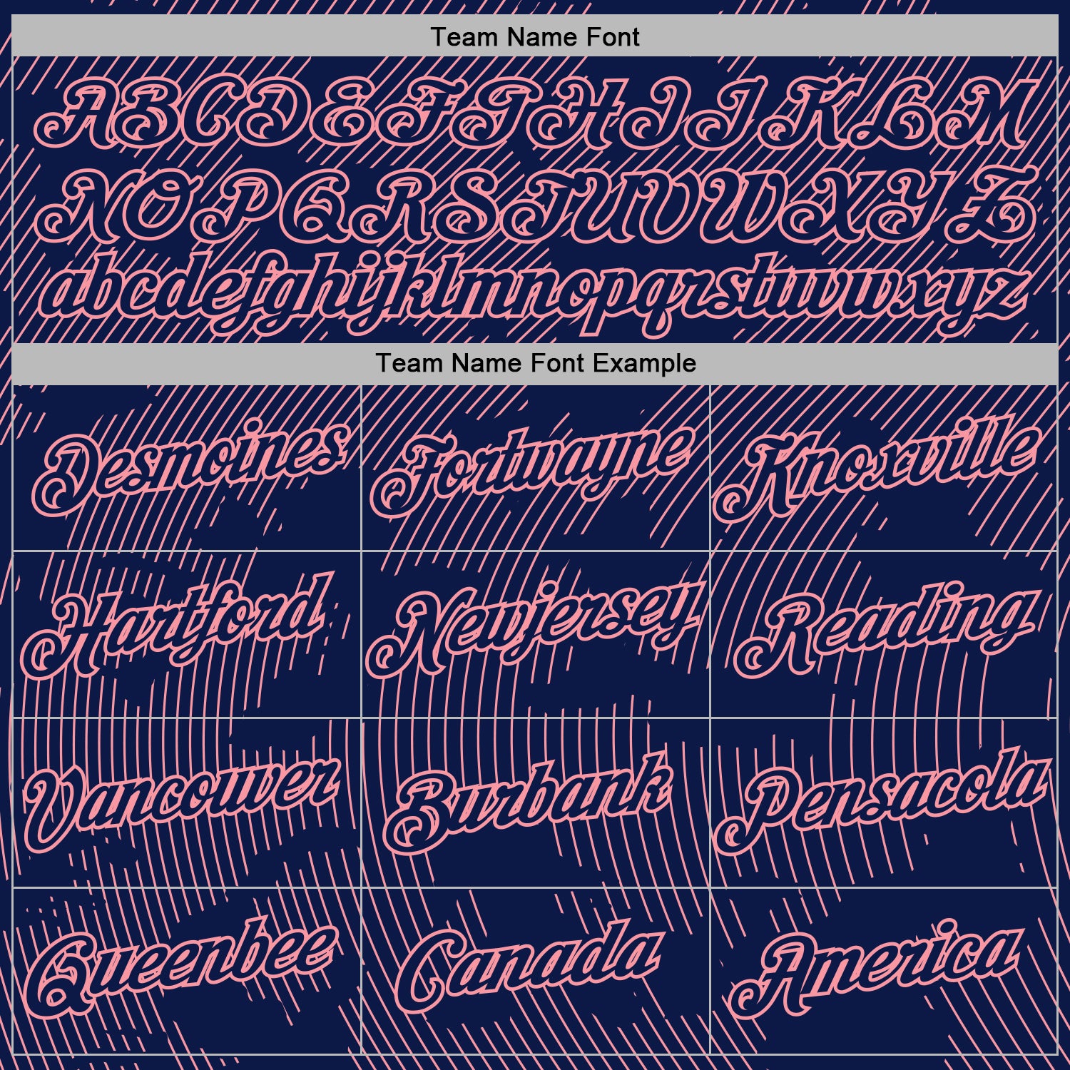 Custom Stitched Navy Medium Pink Curve Lines Sports Pullover Sweatshirt Hoodie