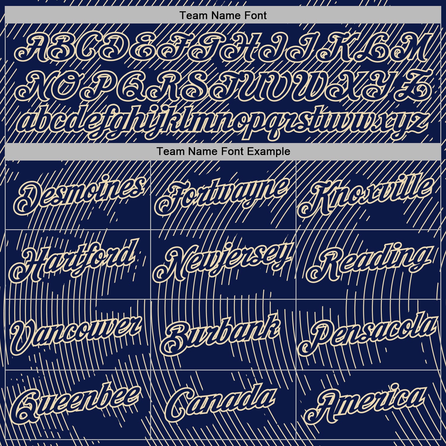 Custom Stitched Navy Cream Curve Lines Sports Pullover Sweatshirt Hoodie