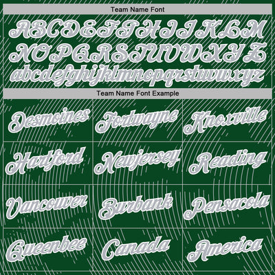 Custom Stitched Green Gray-White Curve Lines Sports Pullover Sweatshirt Hoodie