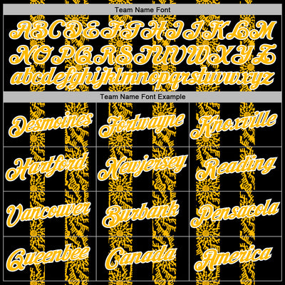 Custom Stitched Black Gold-White Abstract Shape Pattern Sports Pullover Sweatshirt Hoodie