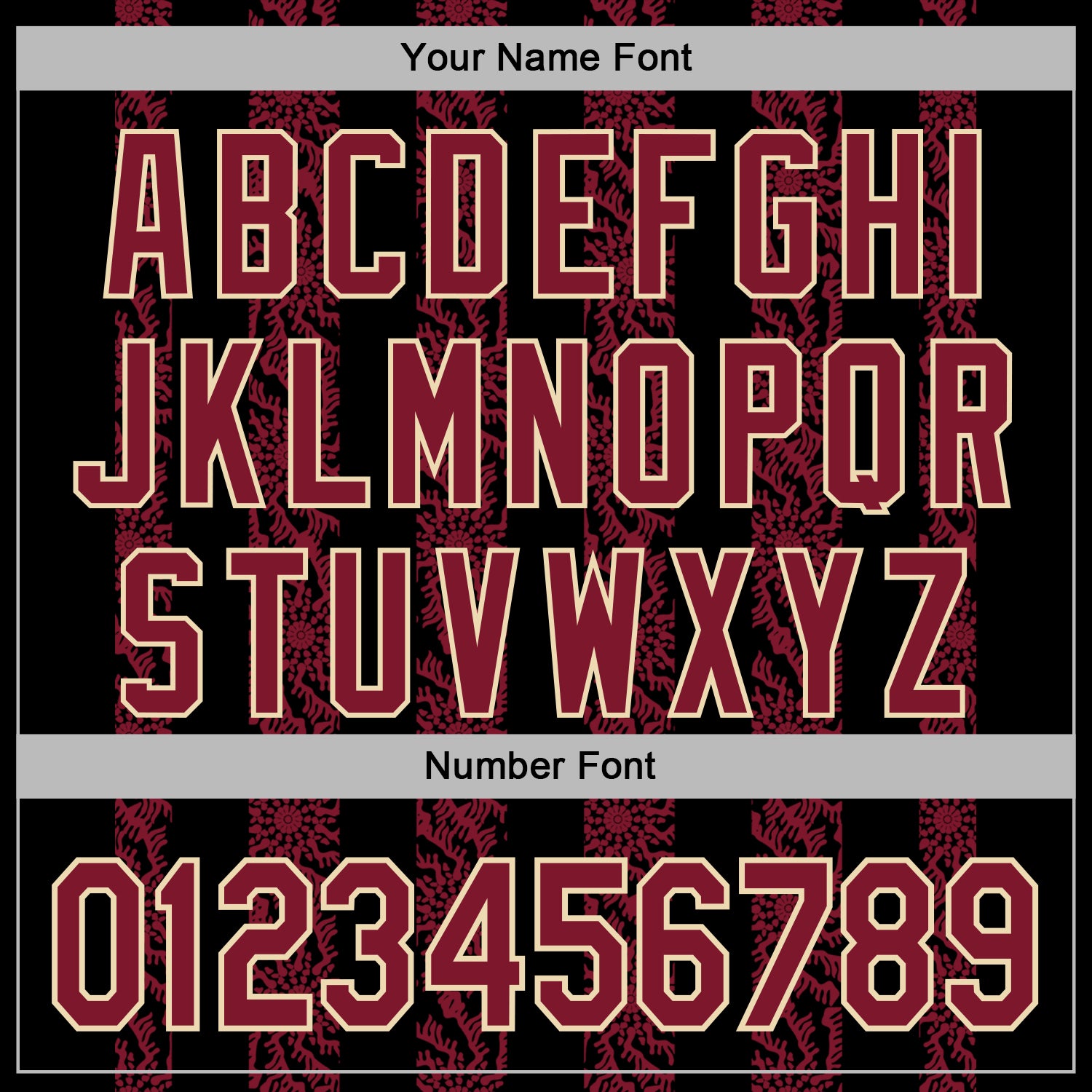 Custom Stitched Black Crimson-Cream Abstract Shape Pattern Sports Pullover Sweatshirt Hoodie