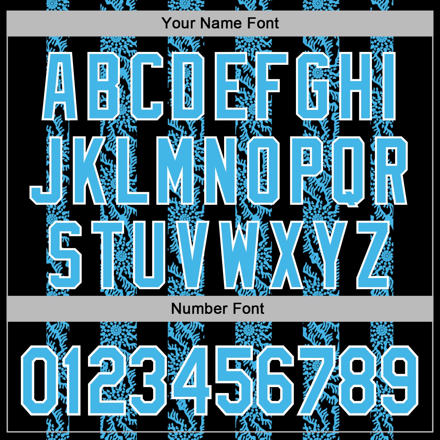 Custom Stitched Black Sky Blue-White Abstract Shape Pattern Sports Pullover Sweatshirt Hoodie