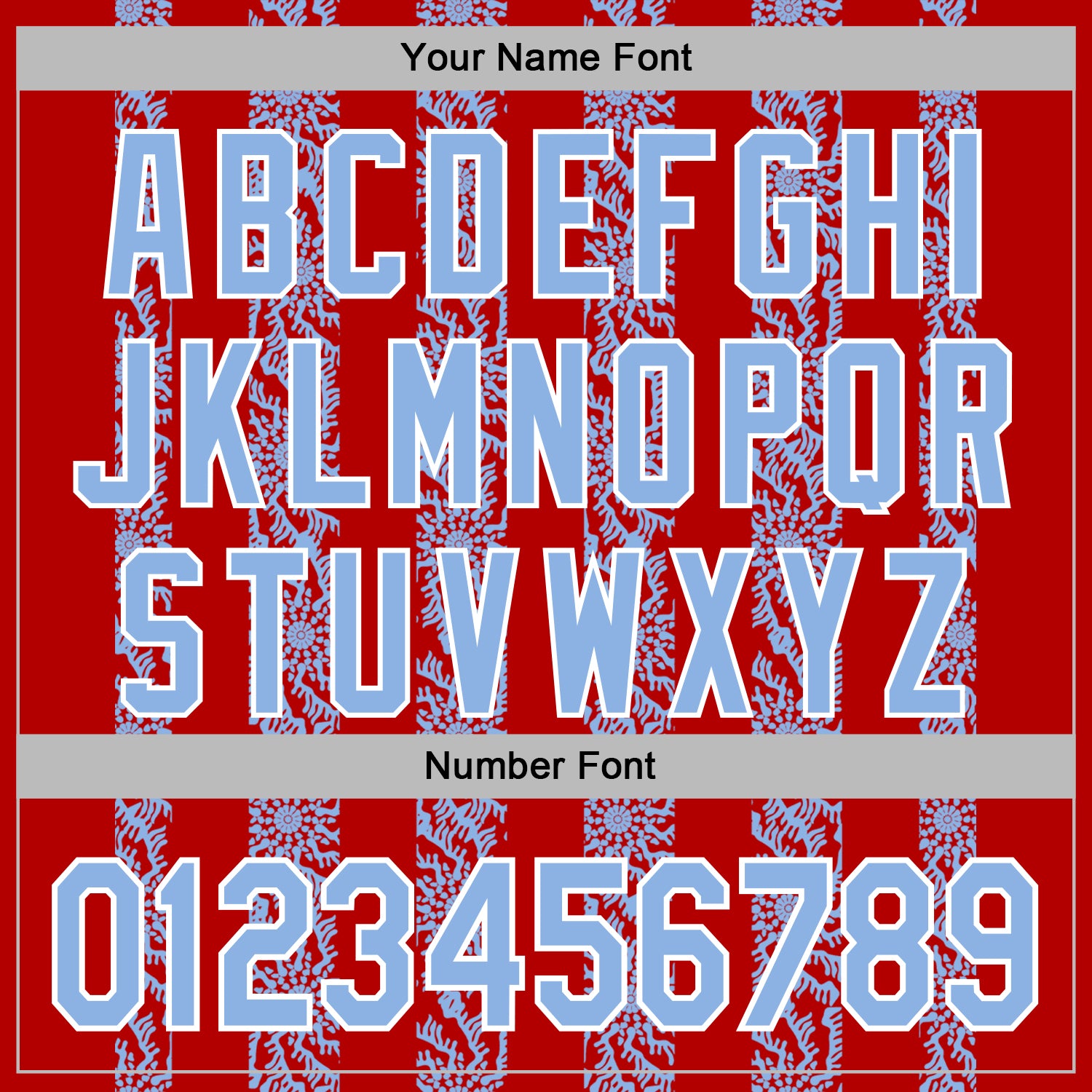 Custom Stitched Red Light Blue-White Abstract Shape Pattern Sports Pullover Sweatshirt Hoodie