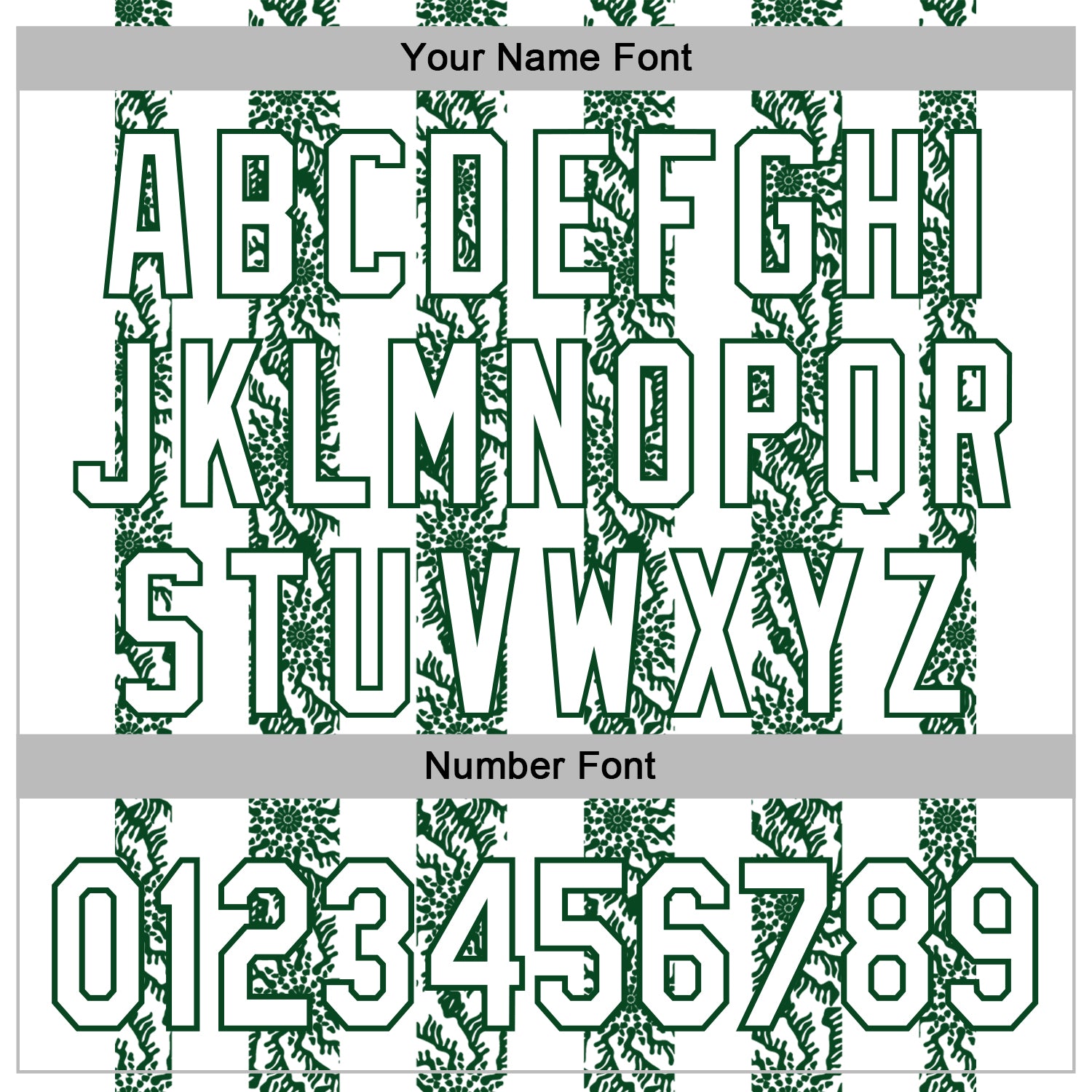 Custom Stitched White Green Abstract Shape Pattern Sports Pullover Sweatshirt Hoodie