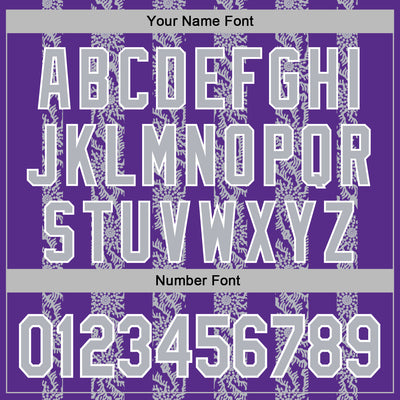 Custom Stitched Purple Gray-White Abstract Shape Pattern Sports Pullover Sweatshirt Hoodie