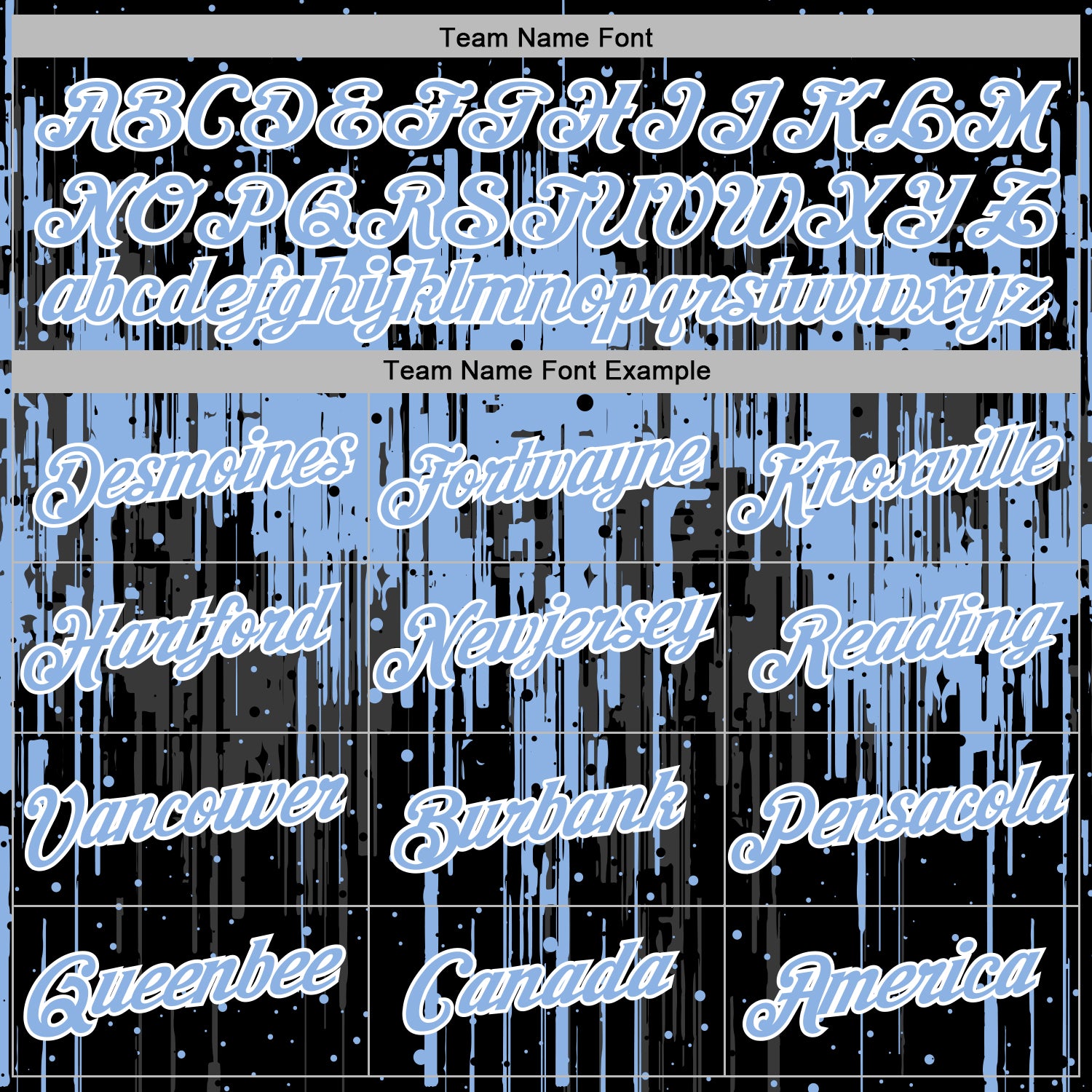 Custom Stitched Black Light Blue-White Dripping Splatter Sports Pullover Sweatshirt Hoodie