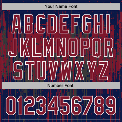 Custom Stitched Navy Crimson-White Dripping Splatter Sports Pullover Sweatshirt Hoodie