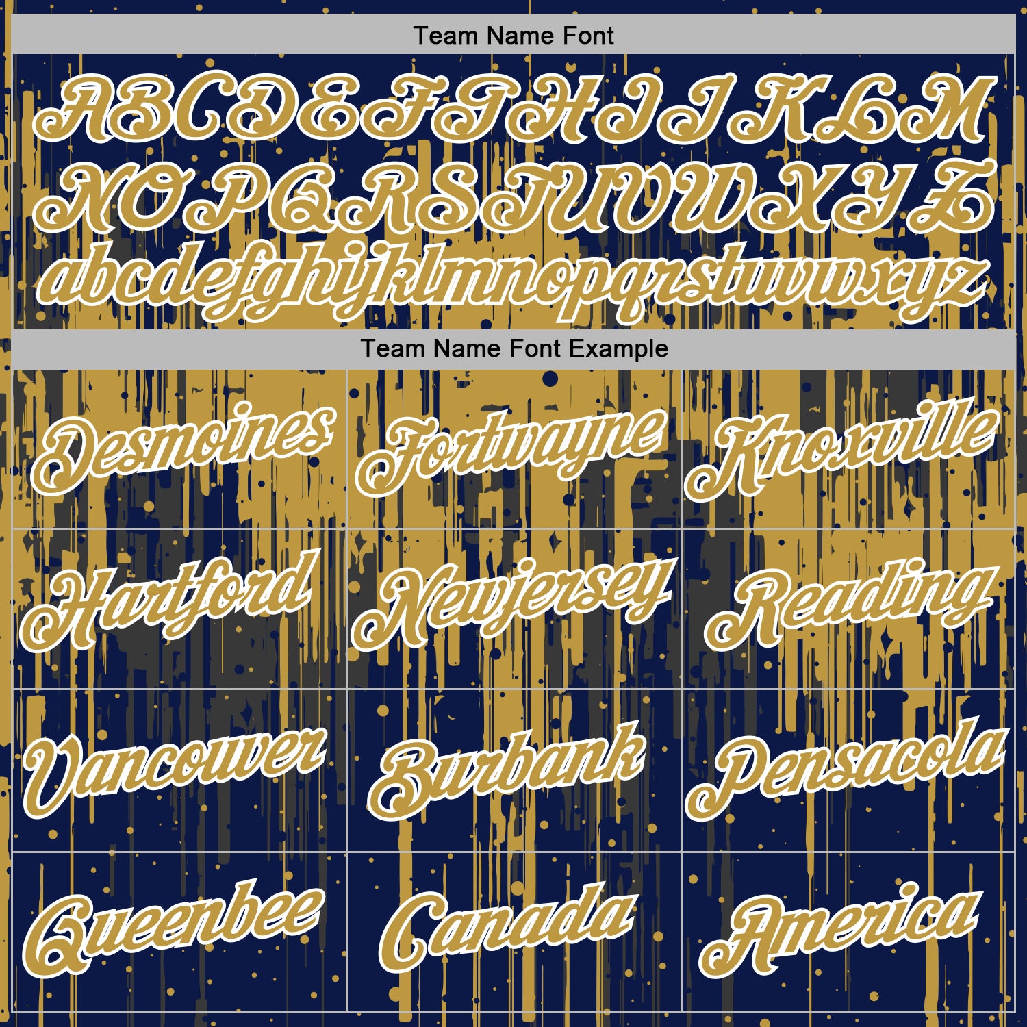 Custom Stitched Navy Old Gold-White Dripping Splatter Sports Pullover Sweatshirt Hoodie