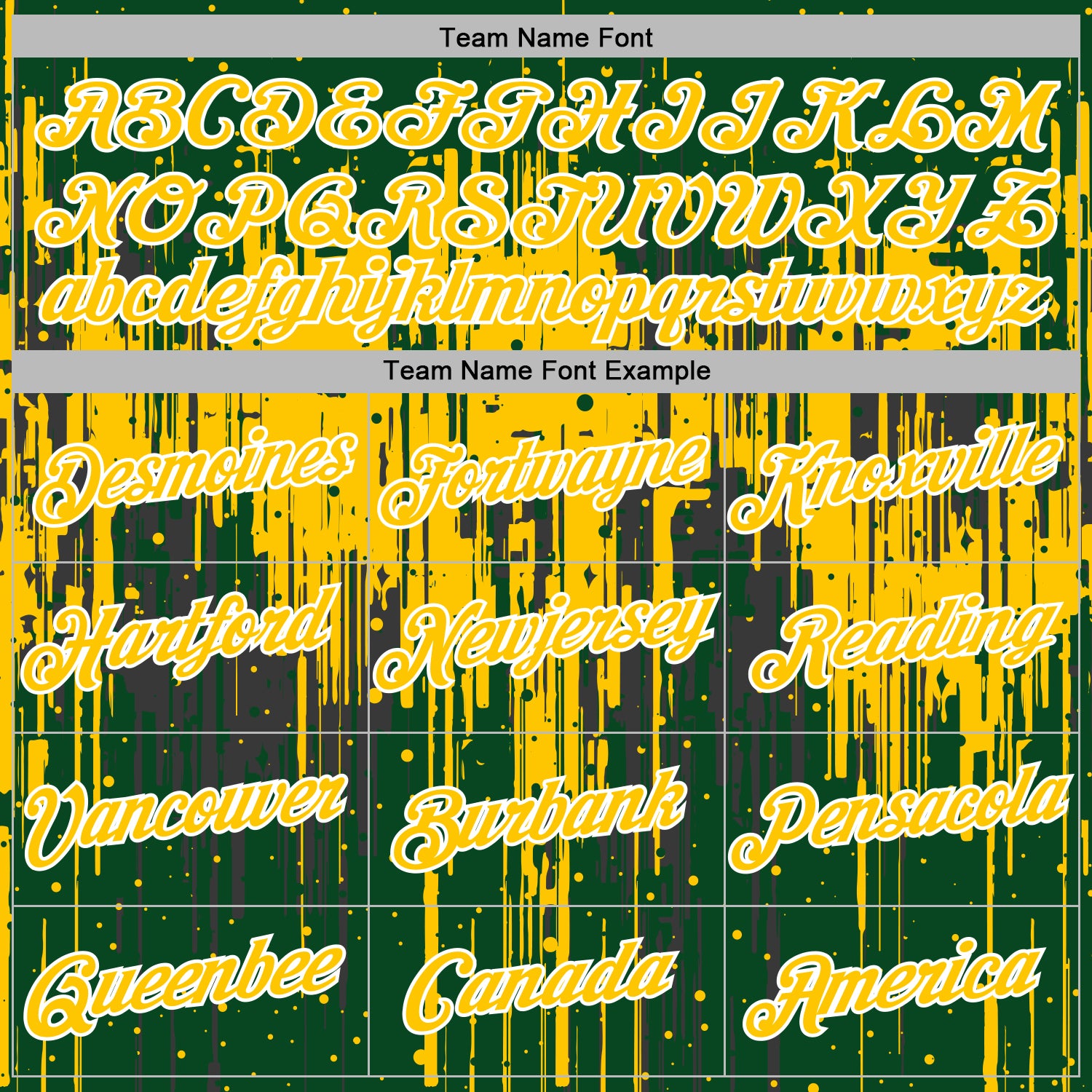 Custom Stitched Green Yellow-White Dripping Splatter Sports Pullover Sweatshirt Hoodie