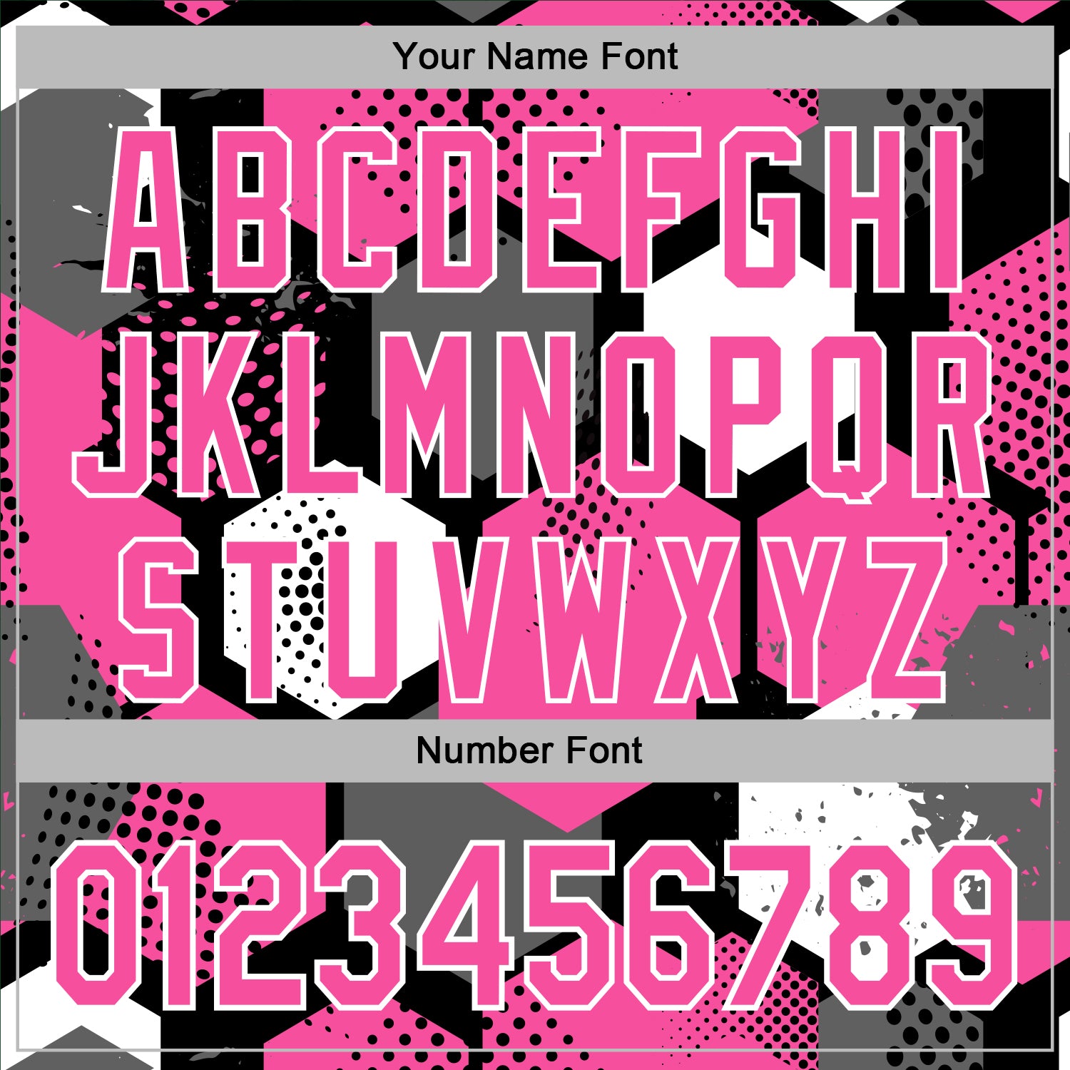 Custom Stitched Black Pink-White Geometric Shape Pattern Sports Pullover Sweatshirt Hoodie