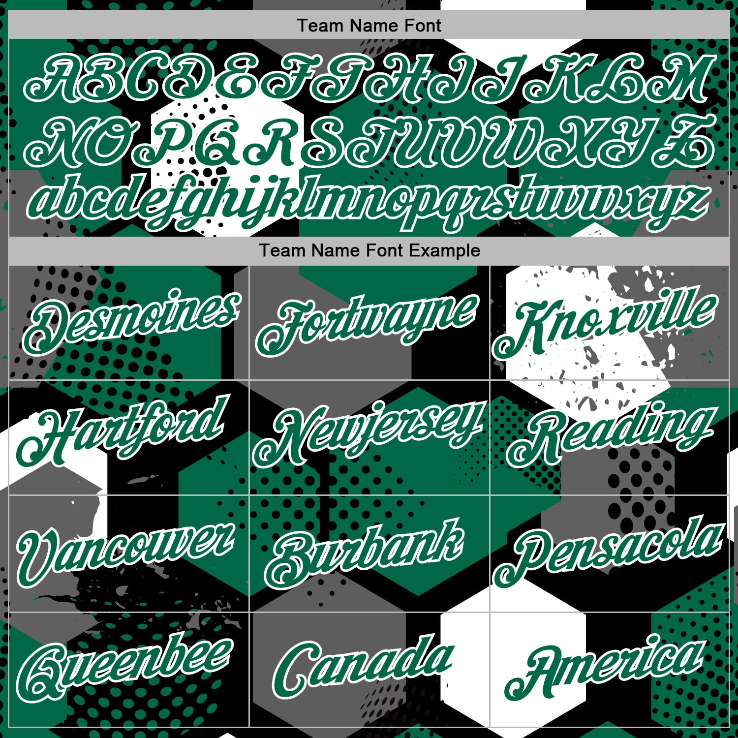 Custom Stitched Black Kelly Green-White Geometric Shape Pattern Sports Pullover Sweatshirt Hoodie