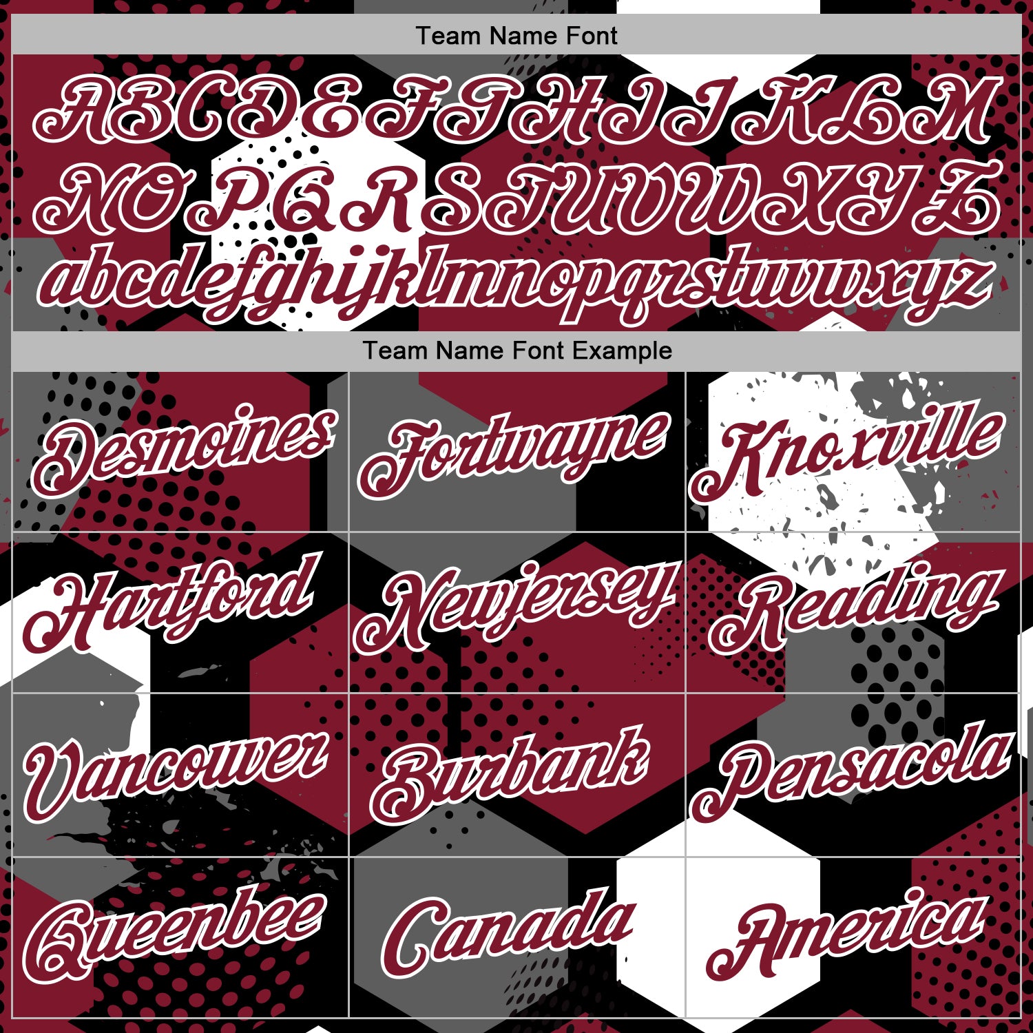 Custom Stitched Black Crimson-White Geometric Shape Pattern Sports Pullover Sweatshirt Hoodie