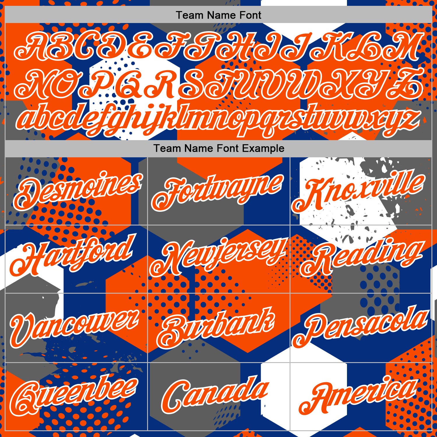 Custom Stitched Royal Orange-White Geometric Shape Pattern Sports Pullover Sweatshirt Hoodie