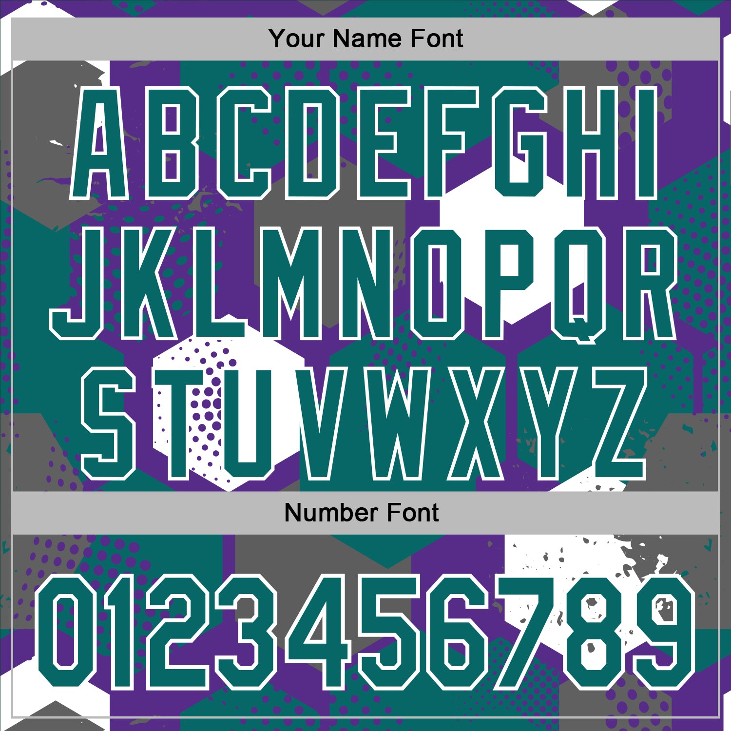 Custom Stitched Purple Teal-White Geometric Shape Pattern Sports Pullover Sweatshirt Hoodie